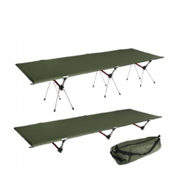 Aluminum alloy folding bed