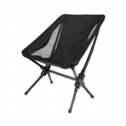 Aluminum Frame Portable Folding Beach Moon Chair with Silicion cup holder
