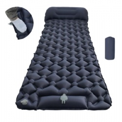 Ultralight Single  Waterproof TPU Camping Sleeping Pad Compact Inflatable Air Mattress